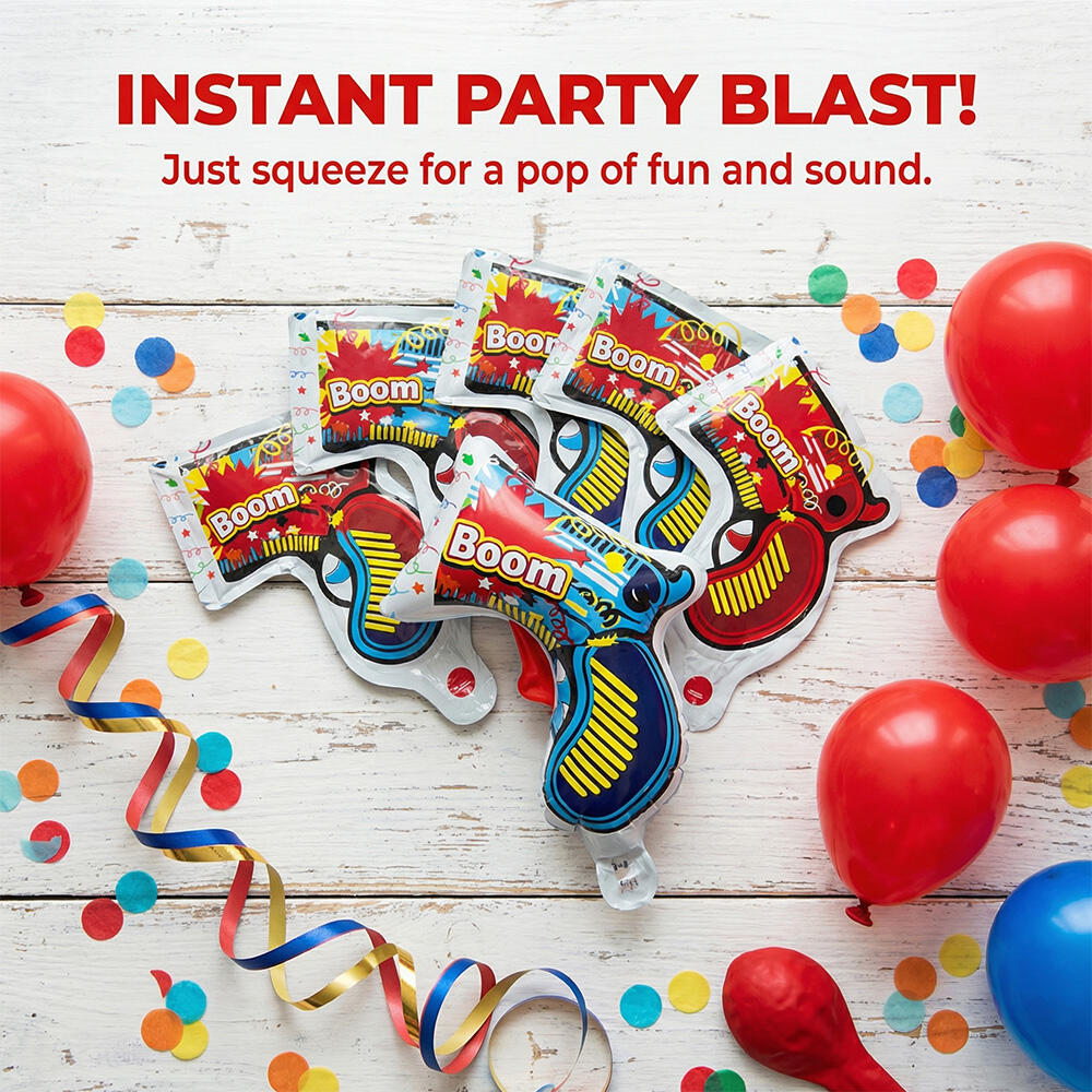 Confetti Cannon Tube - 10 قطع من مسدسات الزهور القابلة