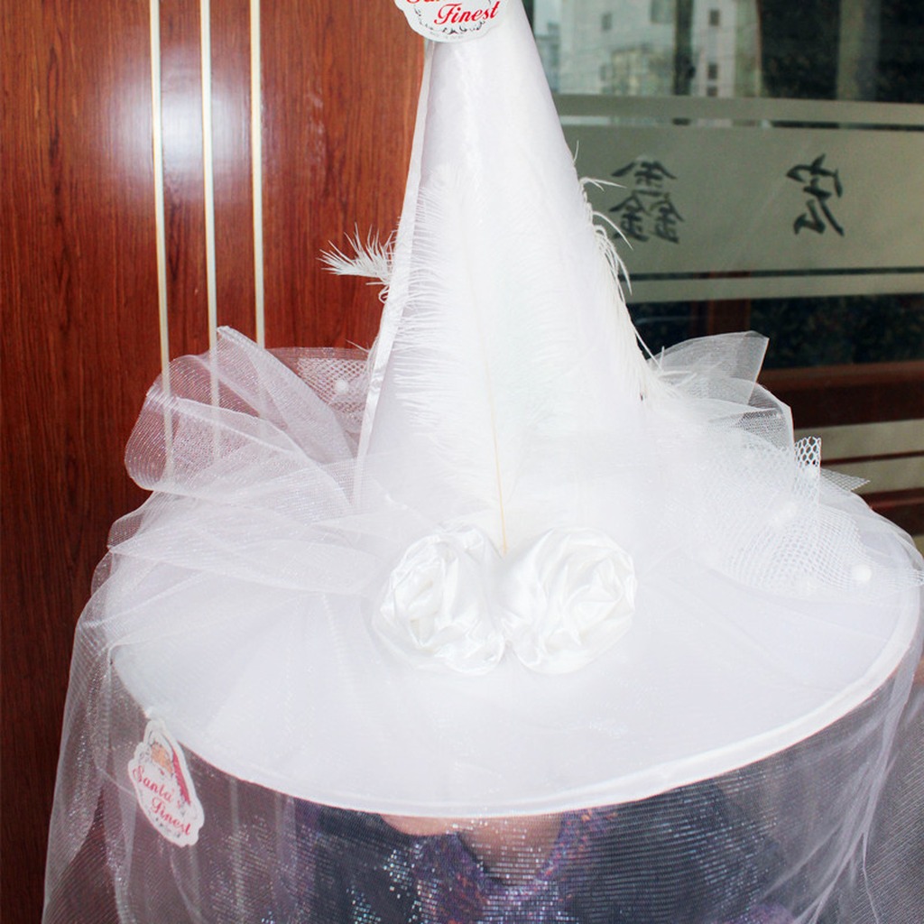 Party Hat Cone - قبعة هالوين من القماش، قبعة مخروطية