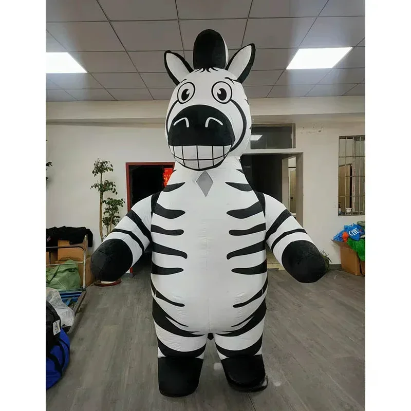 زي زيبرا قابل للنفخ للبالغين،  - مراجعة Event & Party Supply Photos وسعره